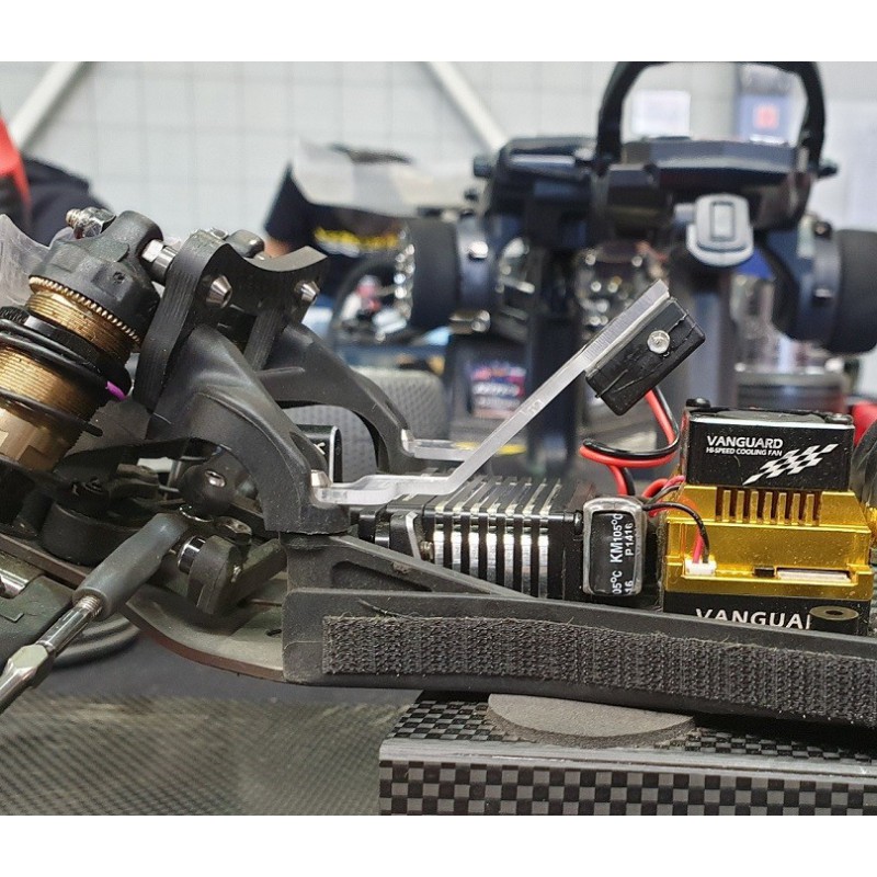 Transponder holder for Yokomo YZ-2 and Sworkz S12